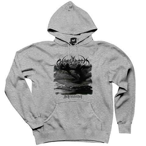 Nargaroth Jahreszeiten Gri Kapşonlu Sweatshirt Hoodie