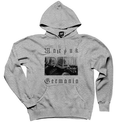Marduk Germania Gri Kapşonlu Sweatshirt Hoodie