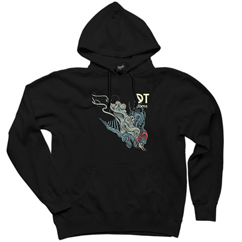 Dark Tranquillity Atoma Siyah Kapşonlu Sweatshirt Hoodie