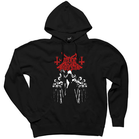 Dark Funeral Grup Siyah Kapşonlu Sweatshirt Hoodie