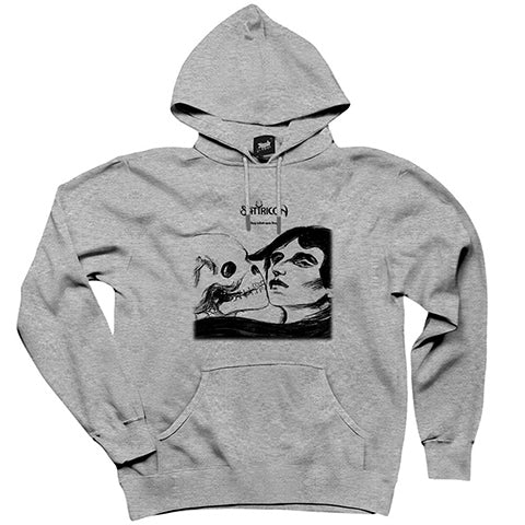 Satyricon Deep Calleth Upon Deep Gri Kapşonlu Sweatshirt Hoodie