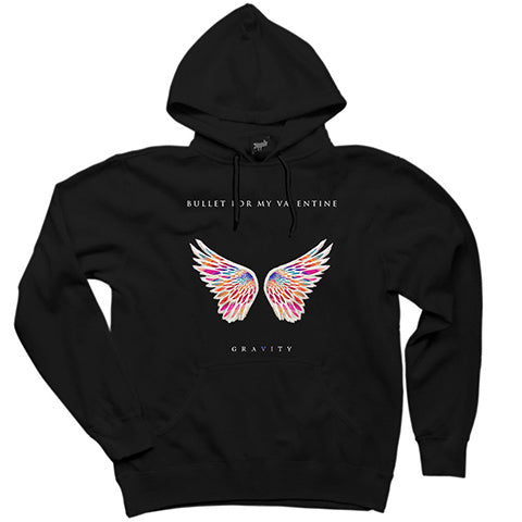 Bullet for My Valentine Gravity Siyah Kapşonlu Sweatshirt Hoodie