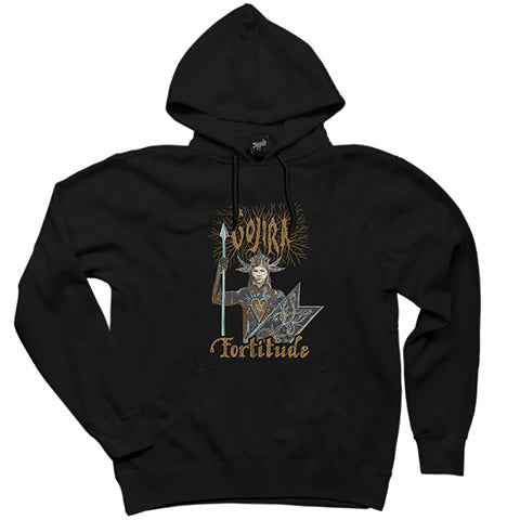 Gojira Fortitude Siyah Kapşonlu Sweatshirt Hoodie