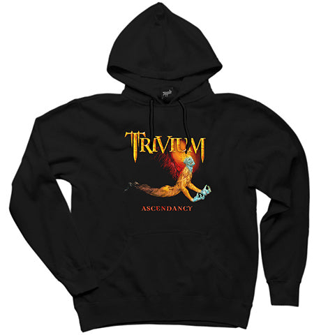 Trivium Ascendancy Siyah Kapşonlu Sweatshirt Hoodie