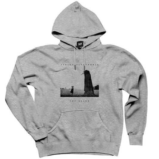 Asking Alexandria The Black Gri Kapşonlu Sweatshirt Hoodie