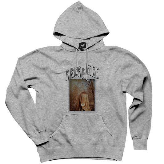 Arcade Fire Owen Pallett Her Gri Kapşonlu Sweatshirt Hoodie
