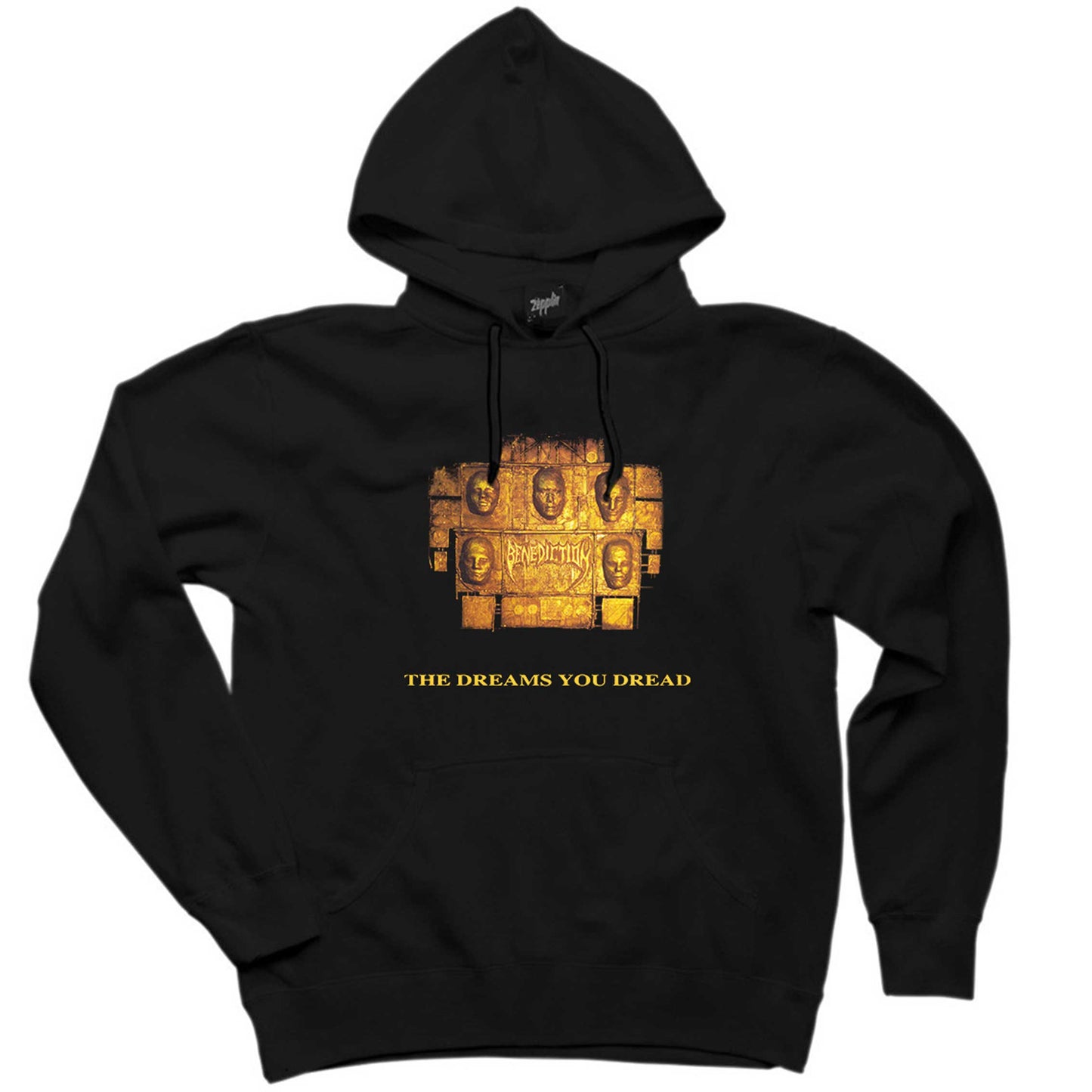 Benediction the Dreams You Dread Siyah Kapşonlu Sweatshirt Hoodie