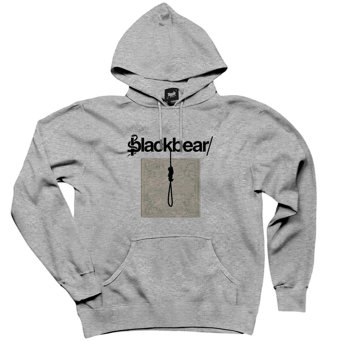 Blackbear Bashmere Noose Gri Kapşonlu Sweatshirt Hoodie