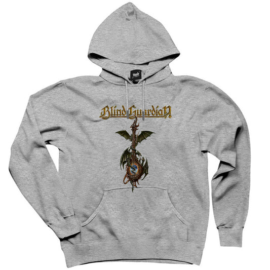 Blind Guardian Imaginations From the Other Side Gri Kapşonlu Sweatshirt Hoodie
