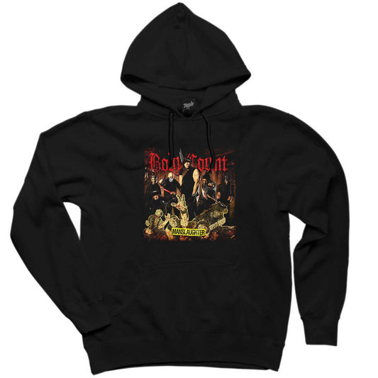Body Count Manslaughter Siyah Kapşonlu Sweatshirt Hoodie