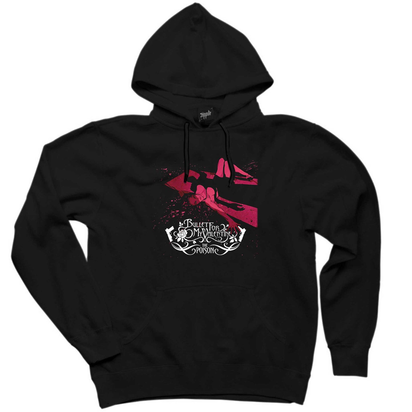 Bullet for My Valentine The Poison Siyah Kapşonlu Sweatshirt Hoodie