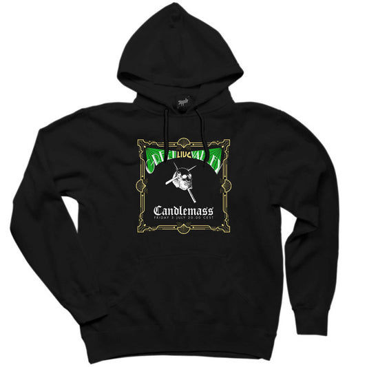 Candlemass Green Valley Siyah Kapşonlu Sweatshirt Hoodie