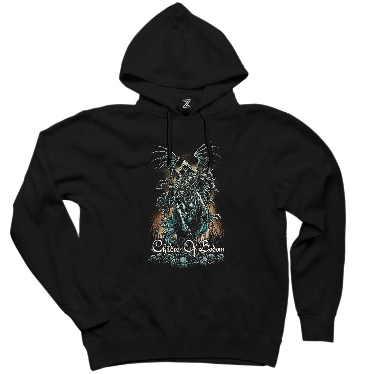 Children of Bodom Horseman Siyah Kapşonlu Sweatshirt Hoodie