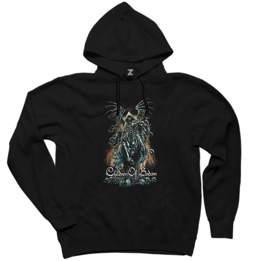 Children of Bodom Horseman Siyah Kapşonlu Sweatshirt Hoodie