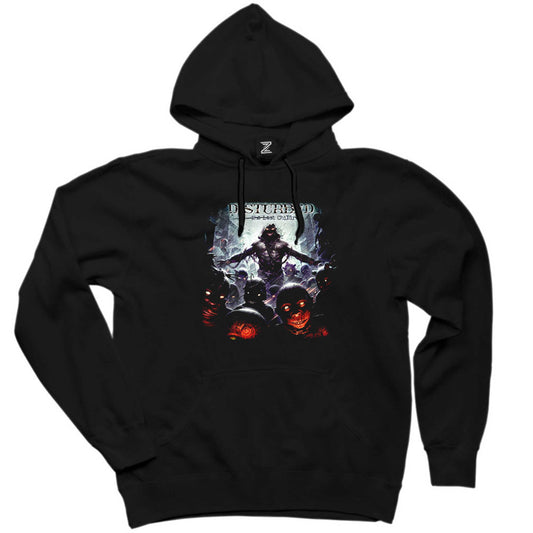 Disturbed the Lost Children Siyah Kapşonlu Sweatshirt Hoodie