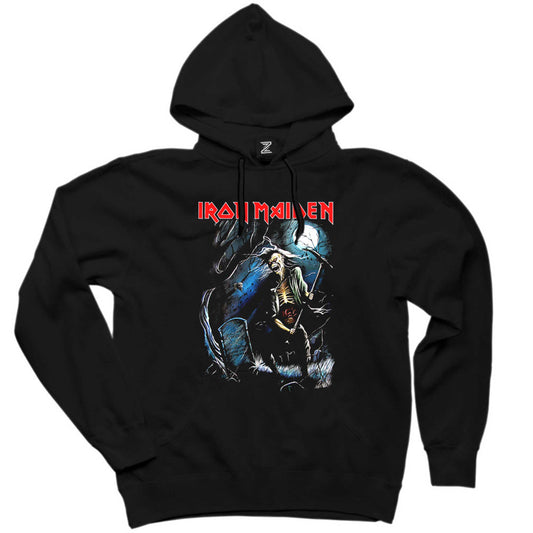 Iron Maiden Benjamin Siyah Kapşonlu Sweatshirt Hoodie