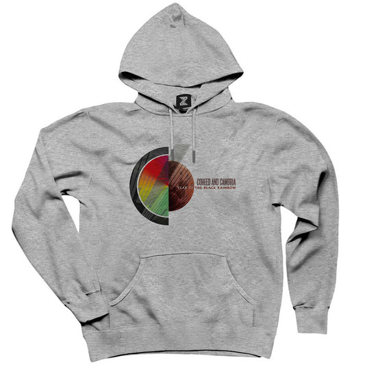 Coheed and Cambria Year of the Black Rainbow Gri Kapşonlu Sweatshirt Hoodie
