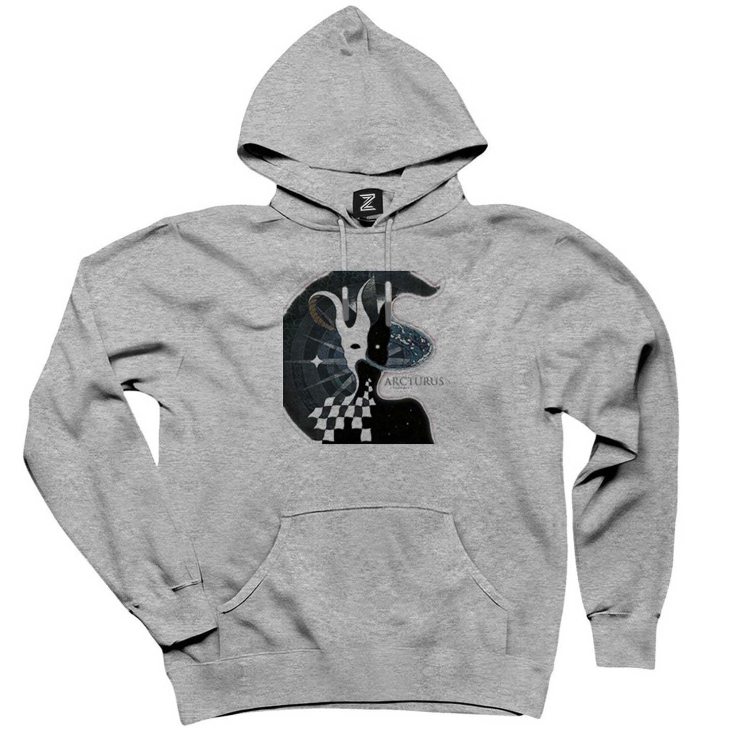 Arcturus Arcturian Gri Kapşonlu Sweatshirt Hoodie