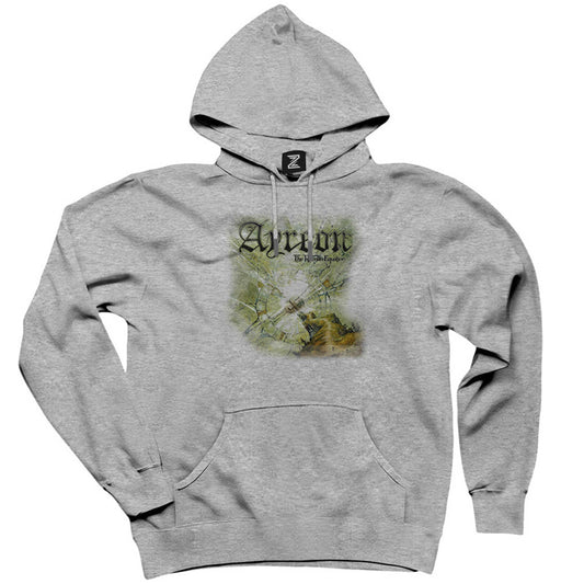 Ayreon The Human Equation Gri Kapşonlu Sweatshirt Hoodie