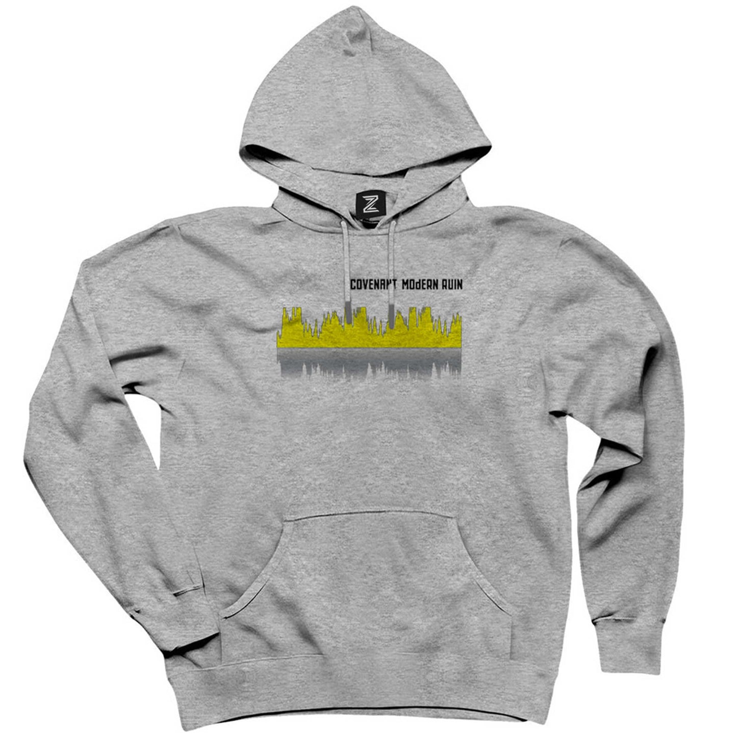 Covenant Modern Ruin Gri Kapşonlu Sweatshirt Hoodie