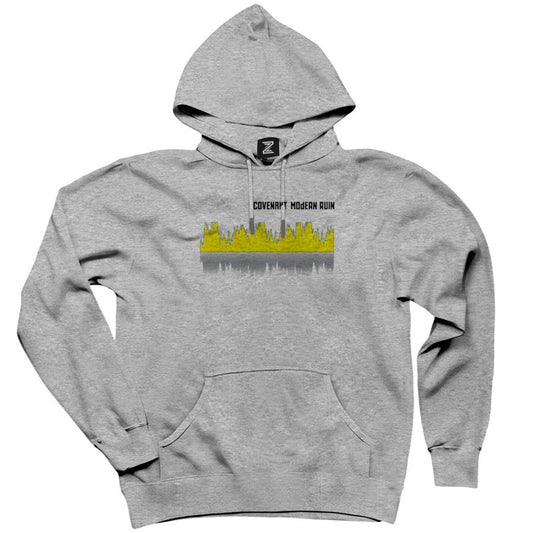 Covenant Modern Ruin Gri Kapşonlu Sweatshirt Hoodie