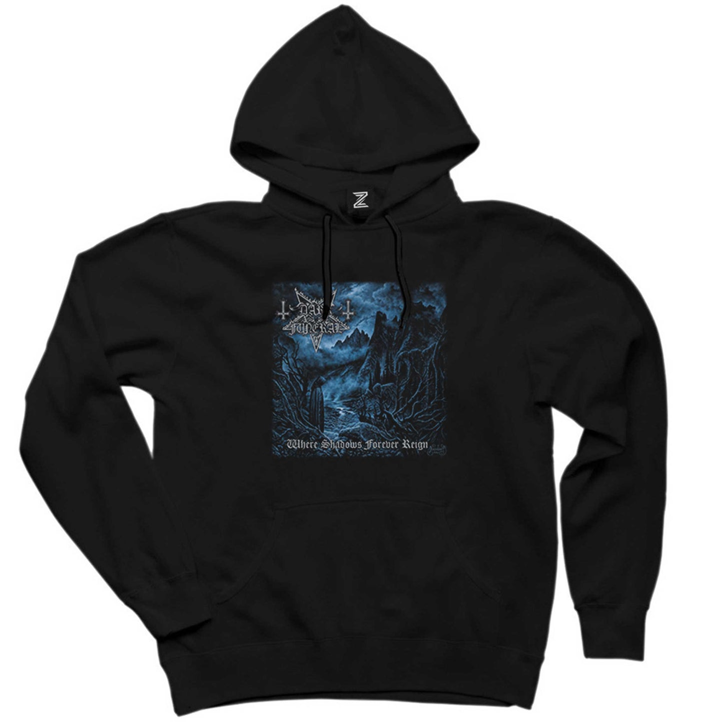 Dark Funeral Where Shadows Forever Reign Siyah Kapşonlu Sweatshirt Hoodie