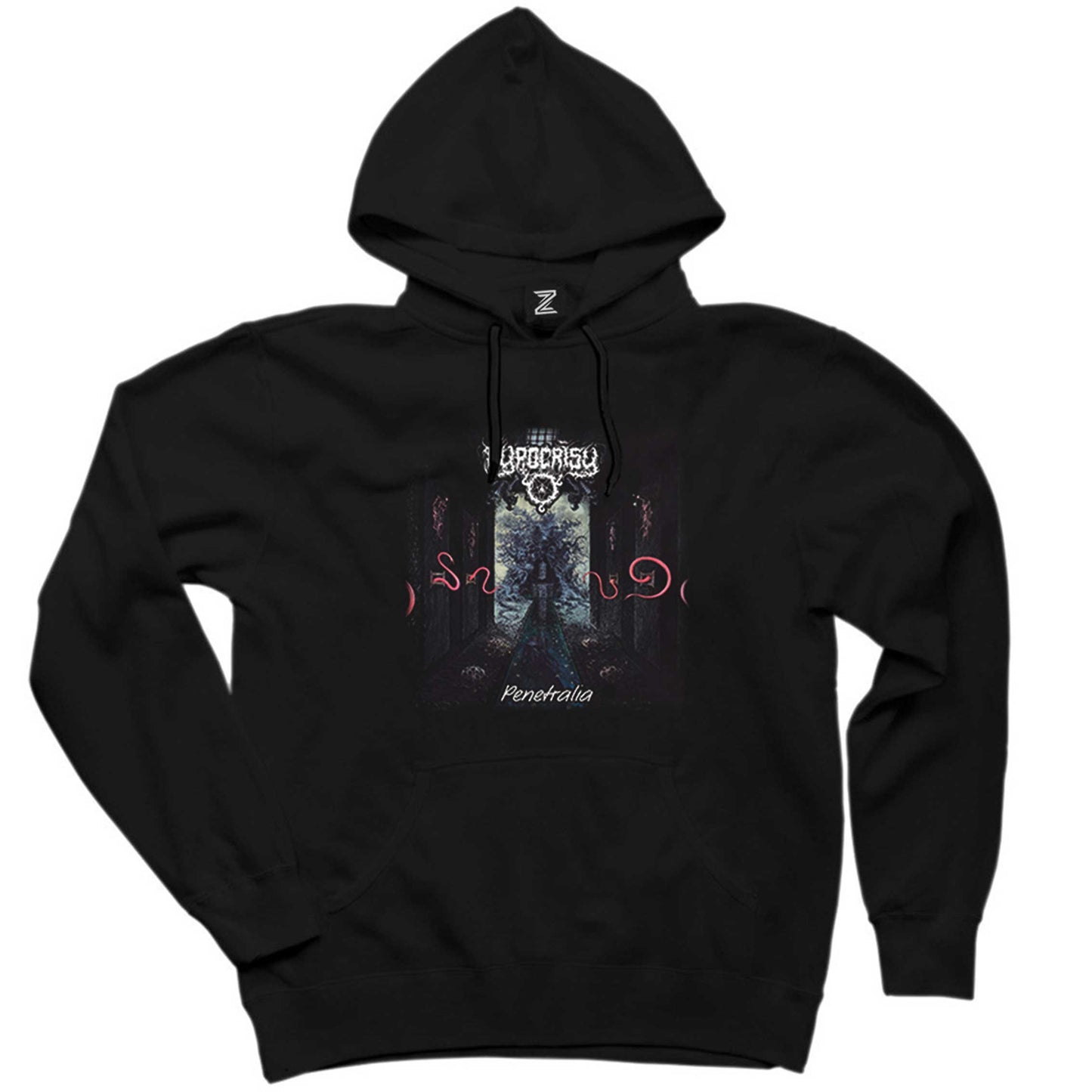 Hypocrisy Penetralia Siyah Kapşonlu Sweatshirt Hoodie