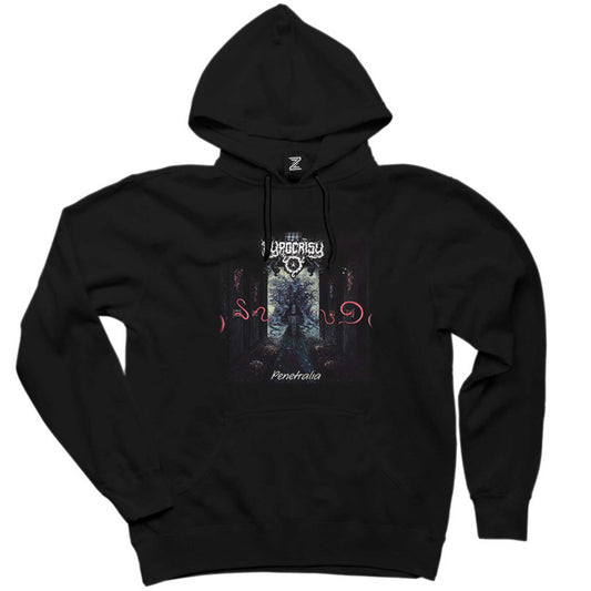 Hypocrisy Penetralia Siyah Kapşonlu Sweatshirt Hoodie