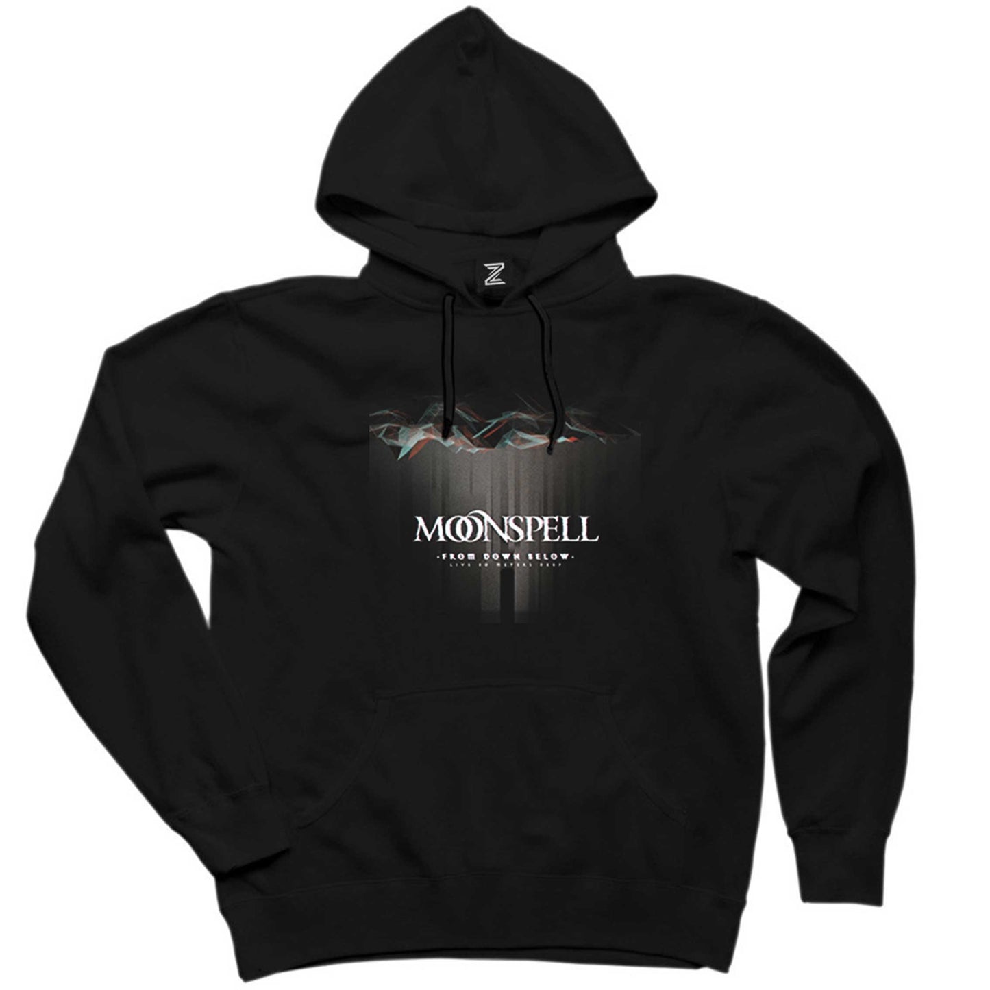 Moonspell From Down Below Siyah Kapşonlu Sweatshirt Hoodie