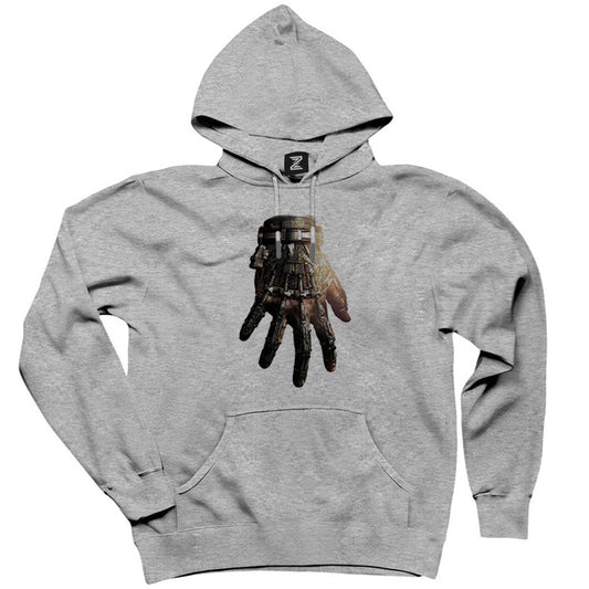 Call Of Duty Iron Hand Gri Kapşonlu Sweatshirt Hoodie