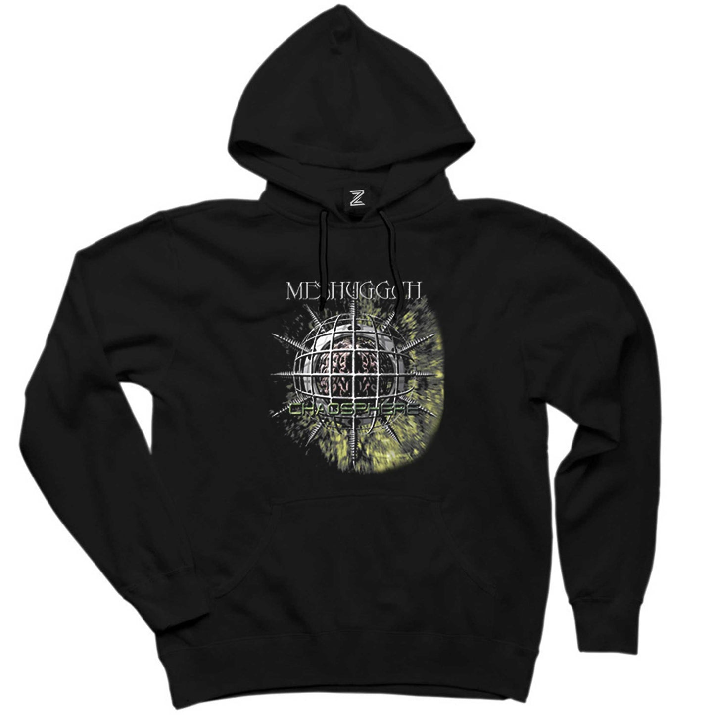 Meshuggah Catch Thirtythree Born in Dissonance Siyah Kapşonlu Sweatshirt Hoodie