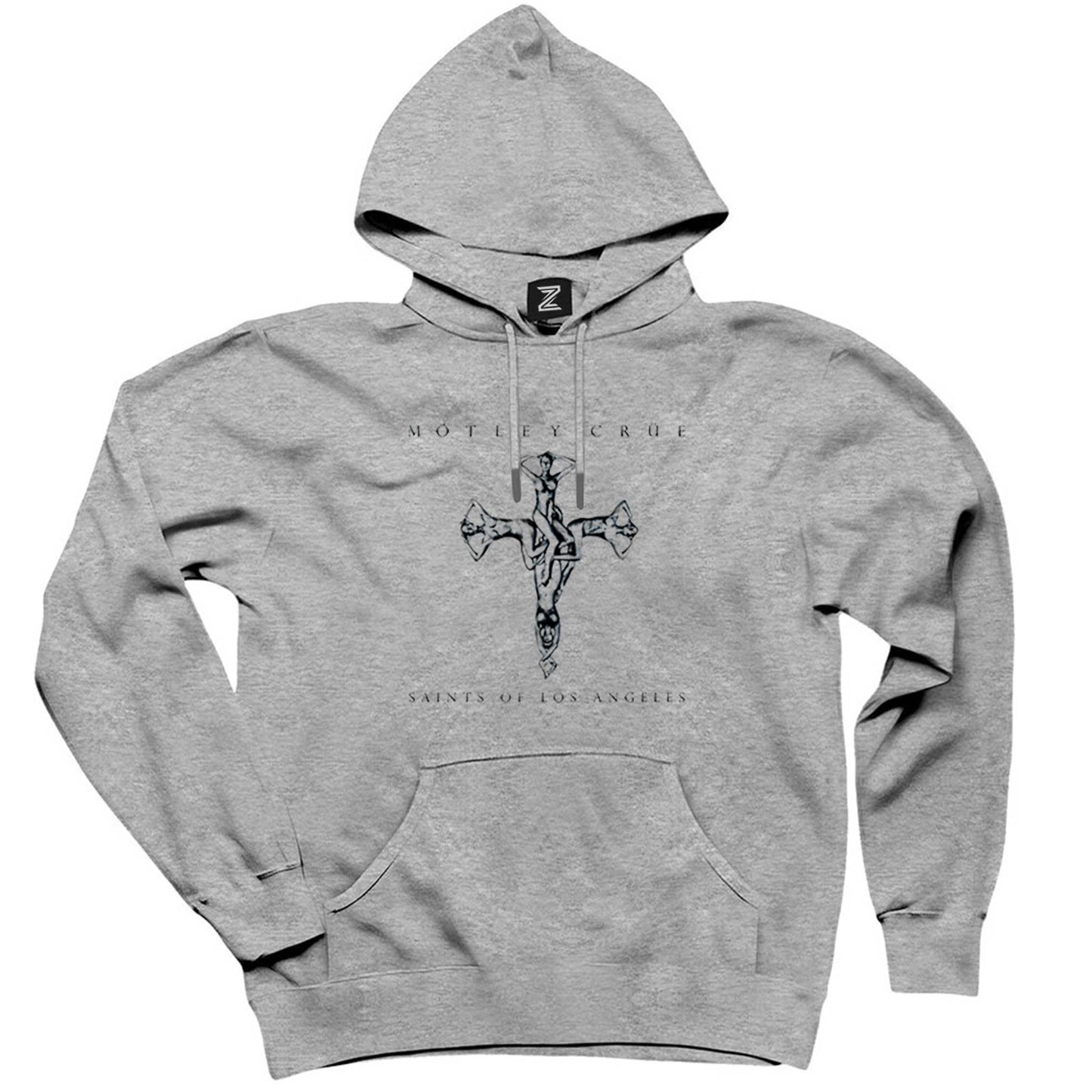 Mötley Crüe Saints Of Los Angeles Gri Kapşonlu Sweatshirt Hoodie