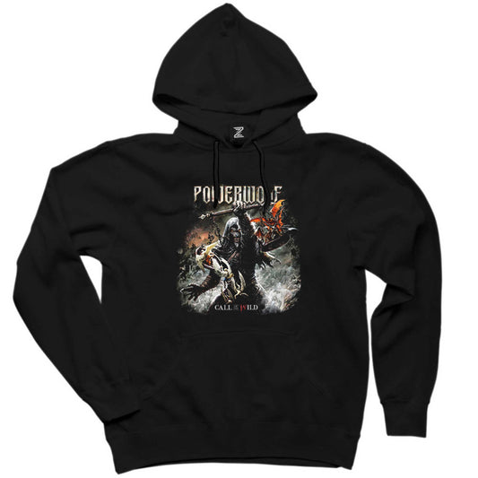 Powerwolf Call of The Wild Siyah Kapşonlu Sweatshirt Hoodie