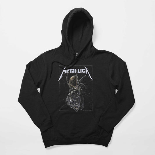 Metallica Lisbon Siyah Kapşonlu Sweatshirt Hoodie Hoodie