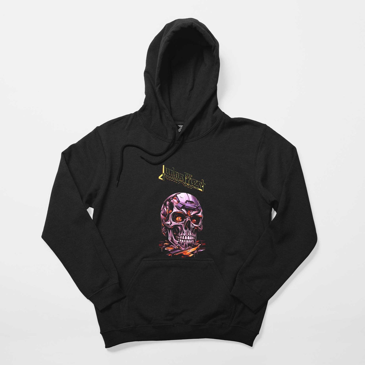 Judas Priest Modern Skeleton Siyah Kapşonlu Sweatshirt Hoodie Hoodie