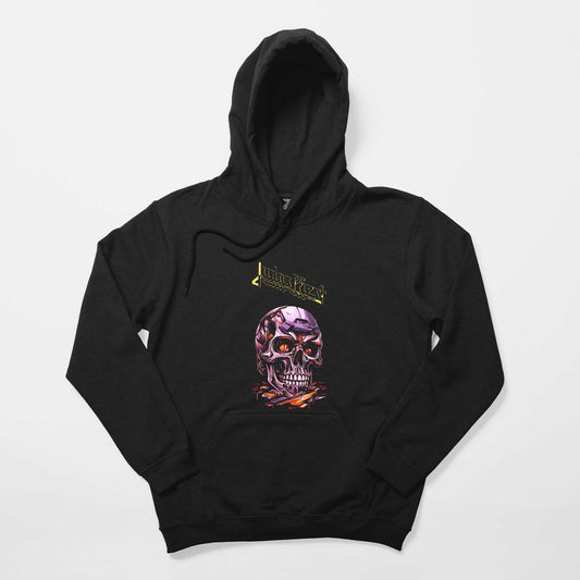 Judas Priest Modern Skeleton Siyah Kapşonlu Sweatshirt Hoodie Hoodie