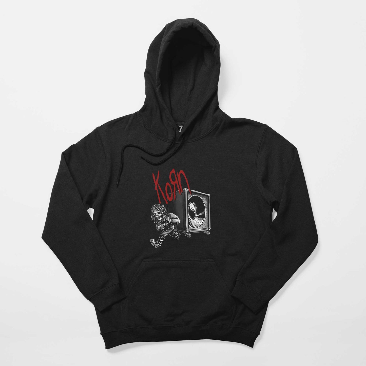 Korn Skeleton Pulling Haporlor Siyah Kapşonlu Sweatshirt Hoodie