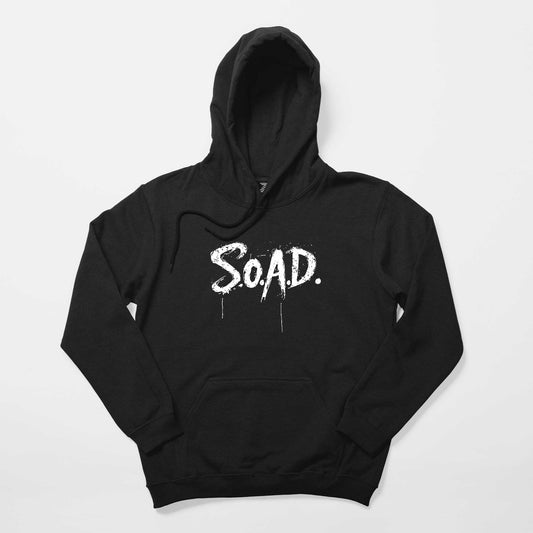 System Of a Down S.O.A.D Siyah Kapşonlu Sweatshirt Hoodie Hoodie