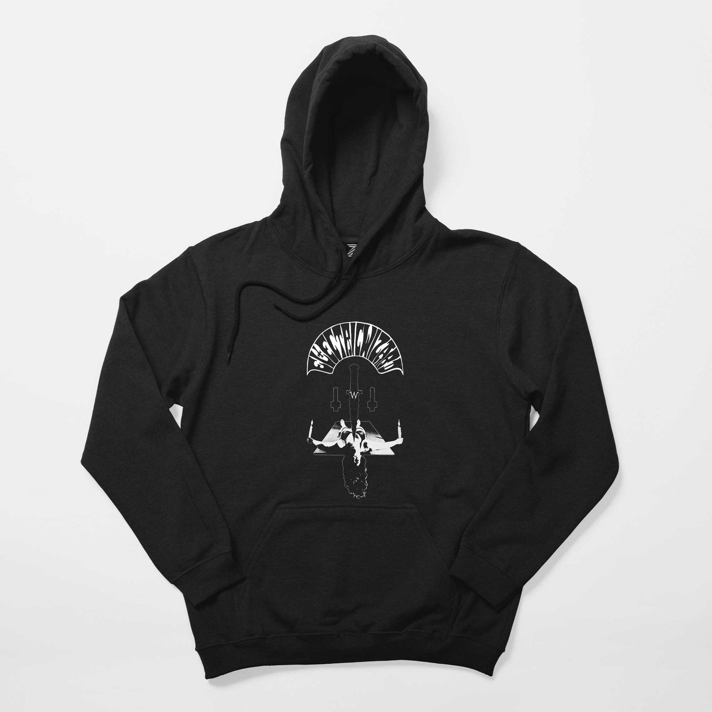 Electric Wizard Cvlt Nation Collab Siyah Kapşonlu Sweatshirt Hoodie Hoodie