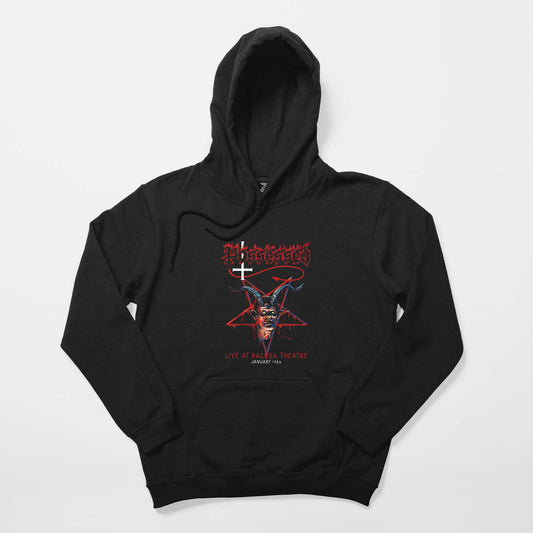Possessed Sed Live At Balboa Theatre Siyah Kapşonlu Sweatshirt Hoodie Hoodie