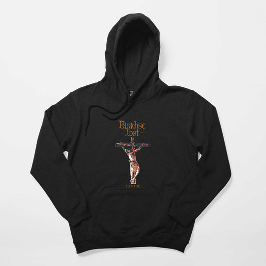 Paradise Lost Gothic Siyah Kapşonlu Sweatshirt Hoodie Hoodie