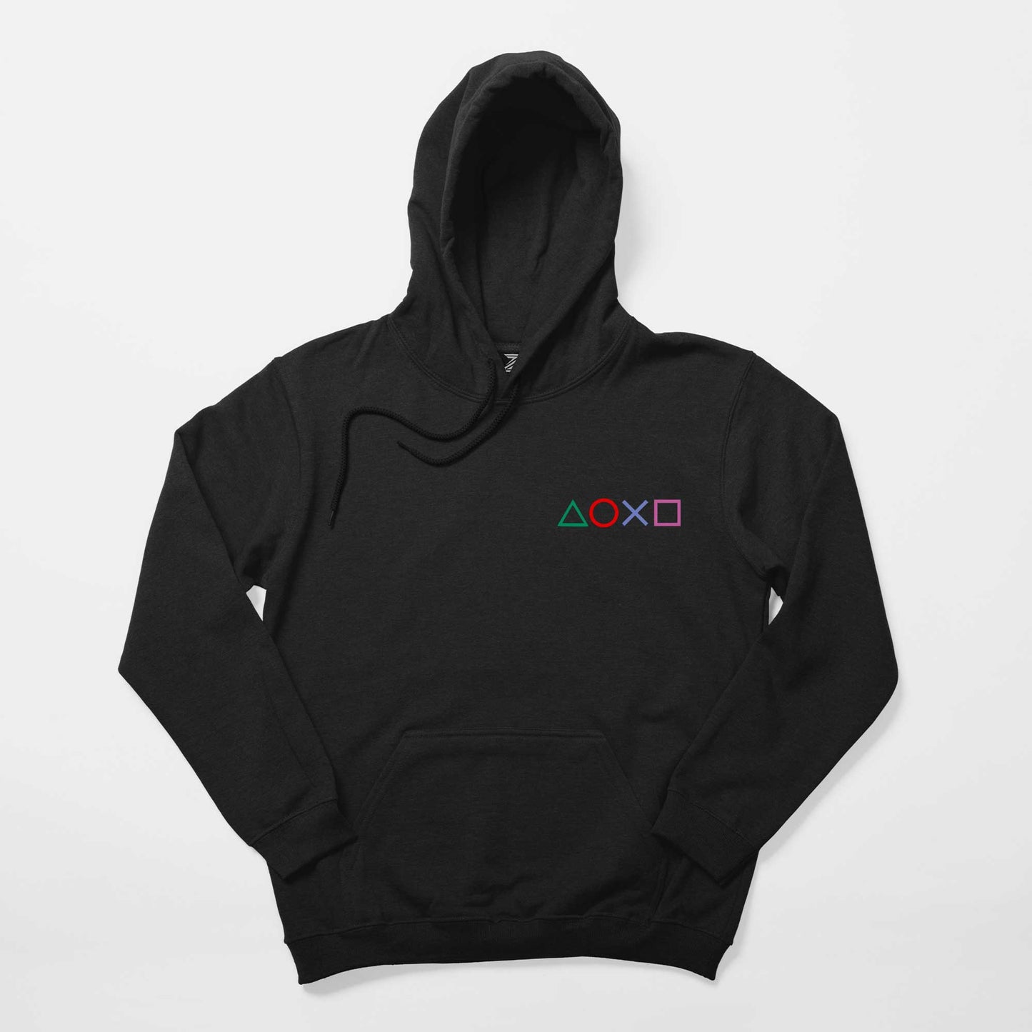 Playstation Consol Siyah Kapşonlu Sweatshirt Hoodie