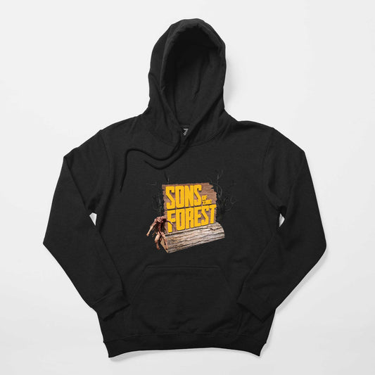 Sons Of The Forest Tree Siyah Kapşonlu Sweatshirt Hoodie