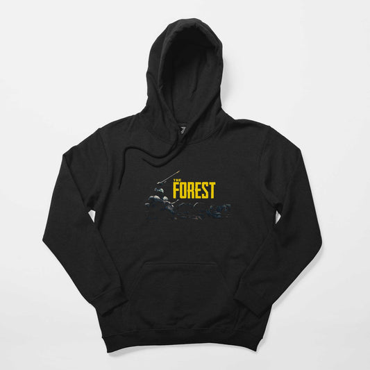 The Forest Skull Siyah Kapşonlu Sweatshirt Hoodie