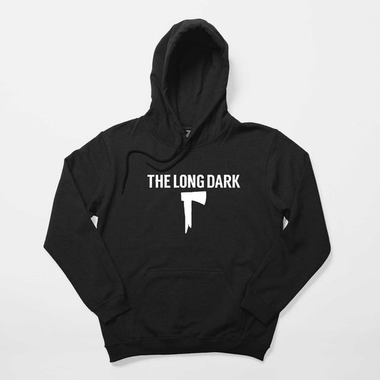 The Long Dark Logo Siyah Kapşonlu Sweatshirt Hoodie
