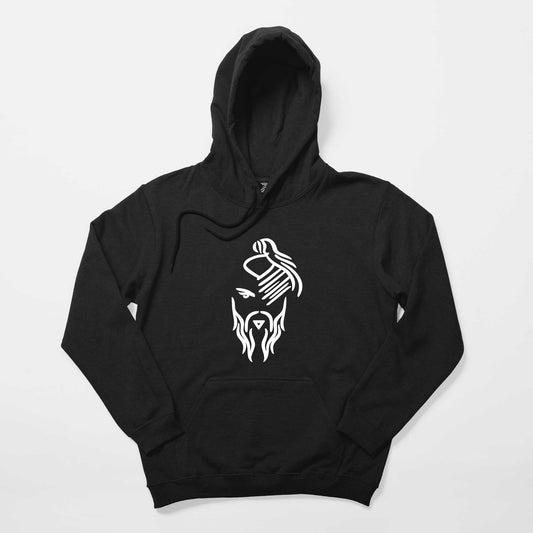 Hayko Cepkin Yeni Logo White Siyah Kapşonlu Sweatshirt Hoodie