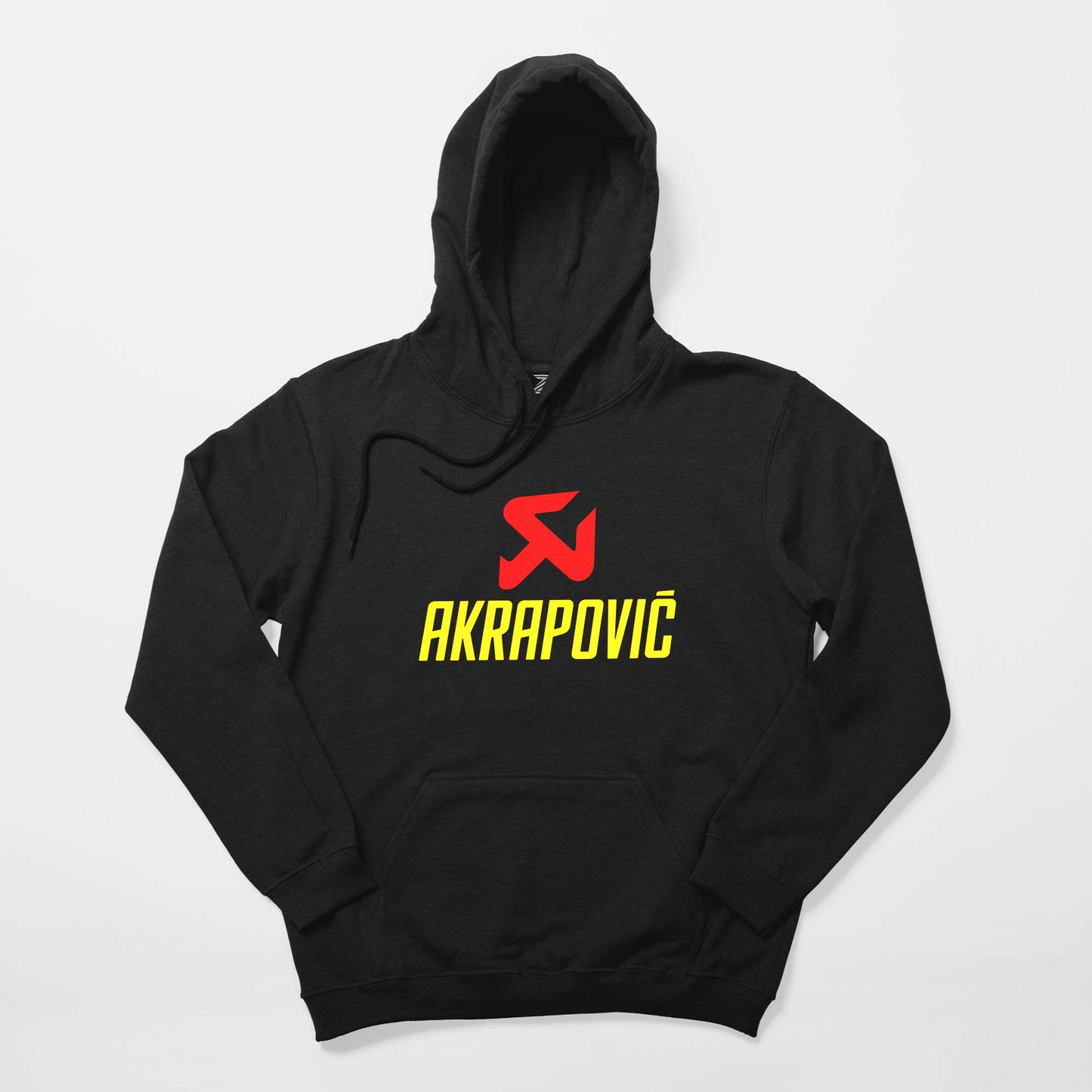 Akrapovic Siyah Kapşonlu Sweatshirt Hoodie