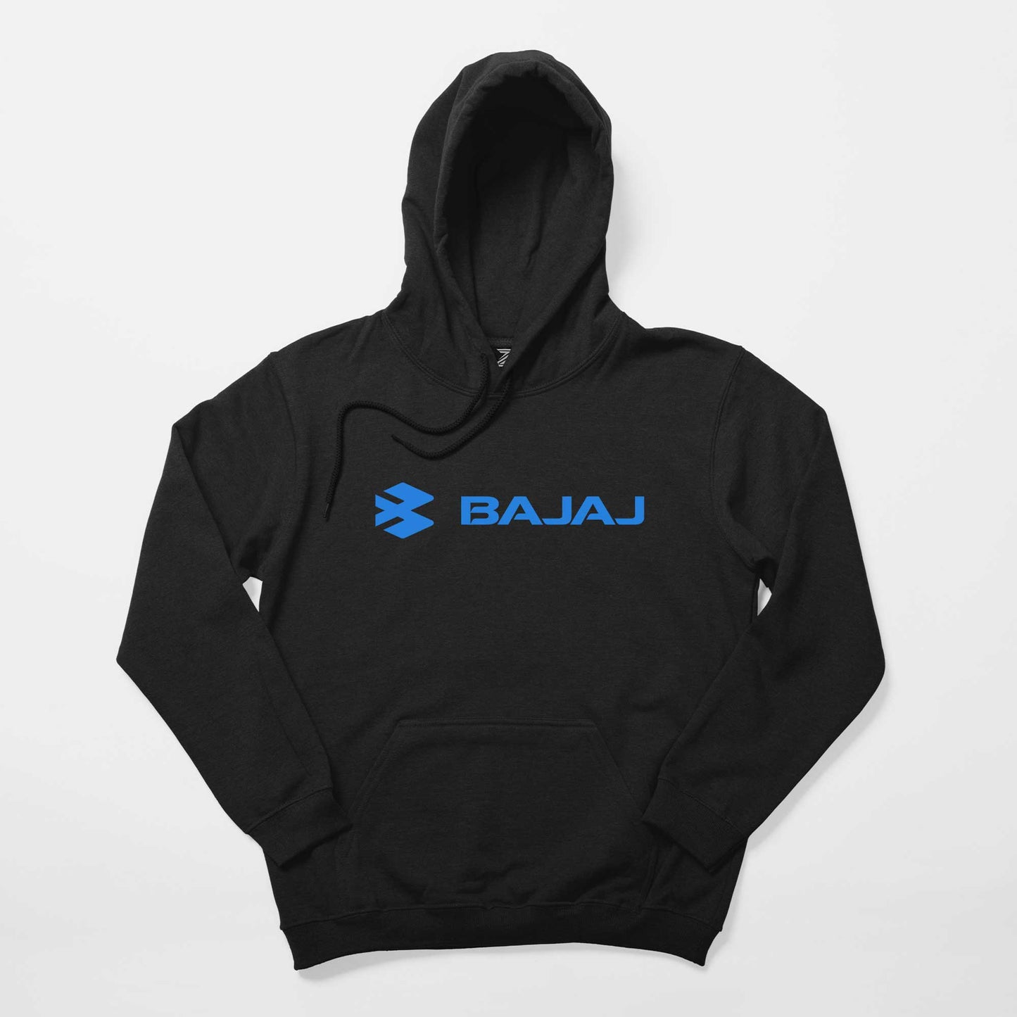 Bajaj Logo 2 Siyah Kapşonlu Sweatshirt Hoodie