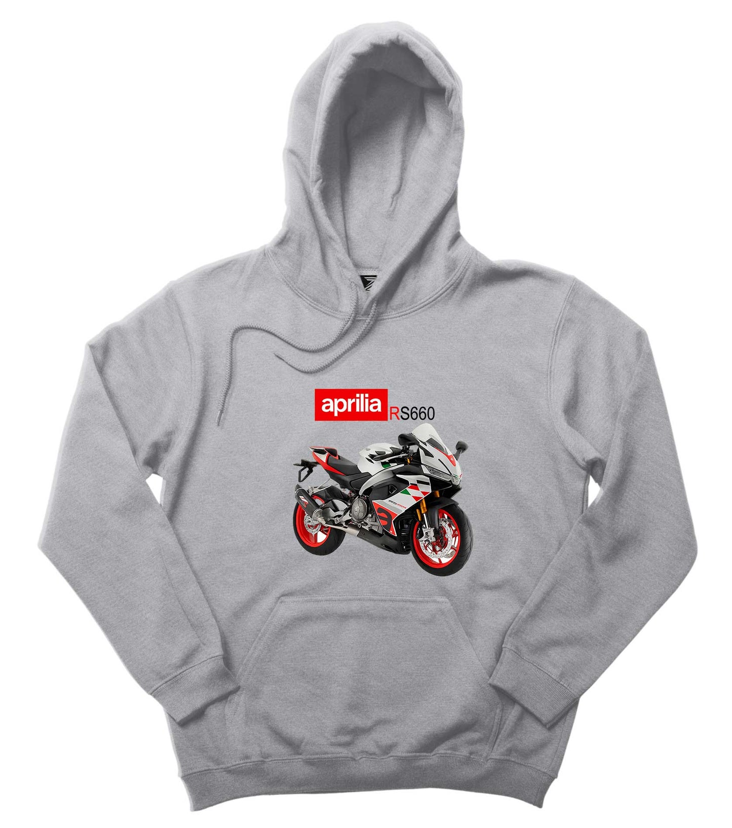 Aprilia Rs660 Gri Kapşonlu Sweatshirt Hoodie