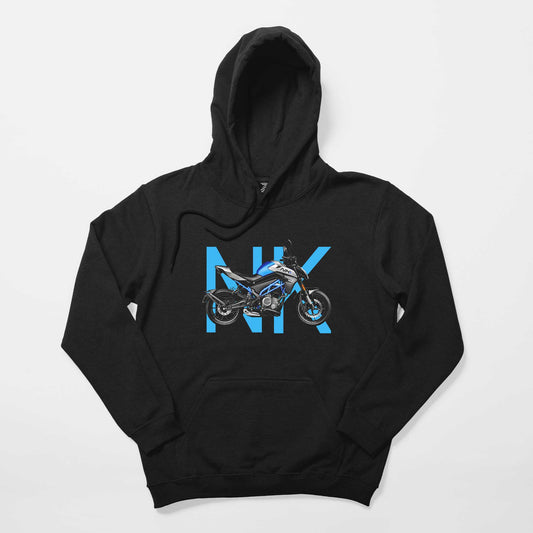 CFMOTO 250NK Text Siyah Kapşonlu Sweatshirt Hoodie